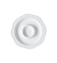 The Mia Grande Servis Tabağı Bölmeli Beyaz 39 cm GRD0013