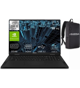MSI Msı Creatorpro X18 Hx Intel Core I9 14900HX A14VKSG-481TR-K0003 96GB 4tb+4tb RTX3500 Ada W11PRO 18" Wquxga Notebook Iş Istasyonu
