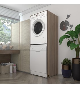Kenzlife çamaşır-bulaşık makinesi dolabı borya crd 180*70*60 banyo kapaksız arkalıksız (Karışık)