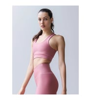 Rose Sırtı Çapraz Askılı Spor Büstiyer ( Sporcu Sütyeni )