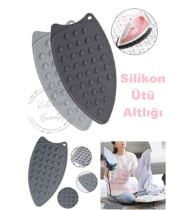 Isıya Dayanıklı Silikon Ütü Altlığı, Yanmaz, Yapışmaz, Pratik Kullanım