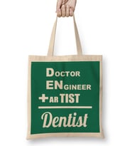 Doctor Engineer Artist Dentist 035 Bez Çanta Uzun Saplı
