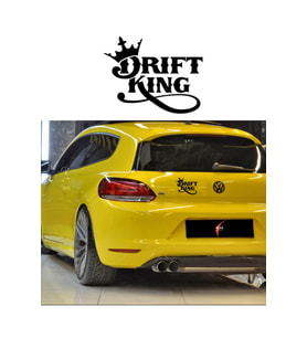 Drift King Oto Sticker