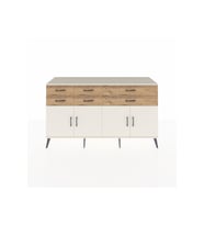 Kronos Konsol 3 Raflı 6 Çekmeceli 4 Kapaklı 176x59x99 Aytaşı-Aytaşı/Çam