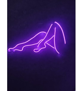 Bacaklar Neon Tabela Woman Neon Dekoratif Duvar Neon Led