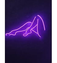 Bacaklar Neon Tabela Woman Neon Dekoratif Duvar Neon Led