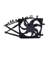 Fan Motoru Davlumbazlı (390 Mm-3 Fis-7 Kanat) – 1341334 Wisco - Opel Combo 01 Ve Sonrası Uyumlu