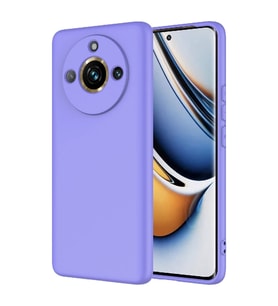 Realme 11 Pro Plus Uyumlu Kılıf Zore Mara Lansman Kapak (Lila)