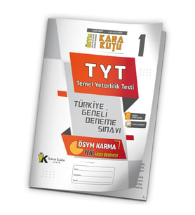 2024 TYT ÖSYM Arşivi Karma Kara Kutu Çıkmış Soru Türkiye Geneli D. Çözümlü Denem