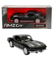 1:32 RMZ City Dark Serisi Die Cast Model Araba - 1963 Chevrolet Corvette Stingray Split Window