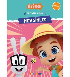Briko Mevsimler - Çıkartmalı Aktivite Kitabı Serisi