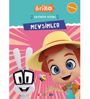 Briko Mevsimler - Çıkartmalı Aktivite Kitabı Serisi