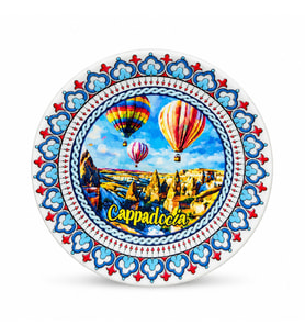 Kapadokya Temalı Seramik Magnet