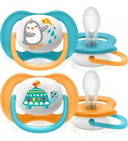 AVENT ULTRA AİR ANİMALS 6-18 AY 2Lİ ERKEK EMZİK