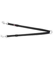 Trixie İki Köpek Gezdirme Tasması, XS-M:40-70cm Siyah