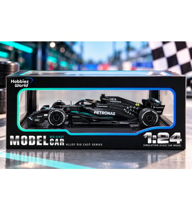 Mercedes AMG Petronas F1 Lewis Hamilton 44 Siyah Metal Formula Yarış Arabası 1:24