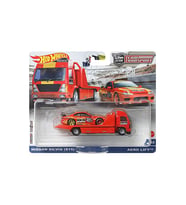 Hot Wheels 2022 Yeni / New Nissan Silvia S15 + Aero Lift Team Transport 1:64 Ölçek Hotwheels Premium