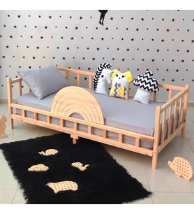 Markaawm Gökkuşağı Montessori Yatak 90x190 Çocuk Karyola  60X120 (Karışık)