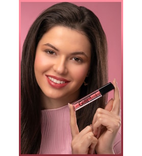 Northcity Glimmer Gloss 60 Cherry Girl Işıltılı Nemlendirici Dudak Parlatıcısı - Yapışkan Hissiz, Gün Boyu Nem Veren Dudak Parlatıcısı