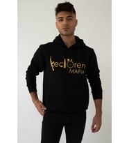 KEÇİÖREN MAFIA Kapşonlu Siyah Unisex Sweatshirt Hoodie Polar + HEDİYE