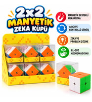 2x2 Tic Tac Manyetik Küp