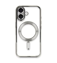 Apple İphone 16 Plus Kılıf Kross Magneticsafe Kapak - Gümüş