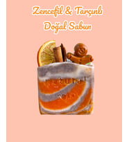 ZENCEFİL & TARÇINLI DOĞAL KATI SABUN/ GINGER & CINNAMON NATURAL SOAP