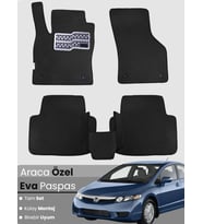 HONDA CİVİC FD6 SEDAN-(2006-2011) Uyumlu EVA Paspas Tam Set–Araca Özel,Su Geçirmez
