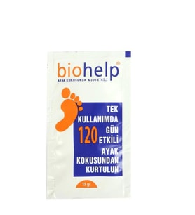 BioHelp Tek Kullanımlık Ayak Kokusuna Karşı Toz 1 Adet