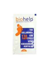 BioHelp Tek Kullanımlık Ayak Kokusuna Karşı Toz 1 Adet