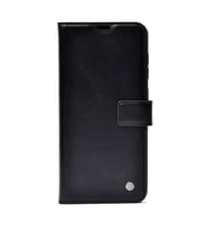 iPhone 17 Air Kılıf Kar Deluxe Kartvizitli Cüzdan Kılıf (Siyah)