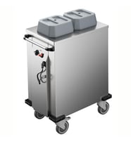 Electrolux Professional Tabaka Arabası, Isıtmalı, 2 Silindirli, Tabak Çapı 180-300 Mm F33HA