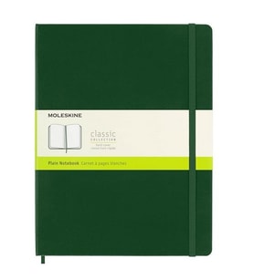 Moleskine Sert Kapak Defter Mersin Yeşili (Çizgisiz - 19x25) - 9117
