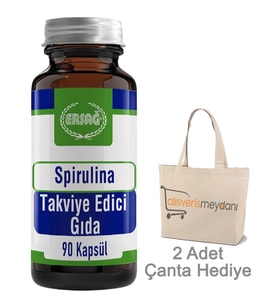 Ersağ Spirulina - 90 Kapsül