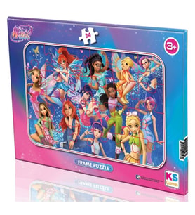 KS Games 24 Parça Winx Club Çocuk Puzzle - 3 Yaş Üzeri - WINX704