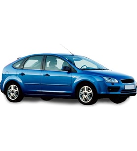 Ford Focus 2,5 Hb Krom Cam Çıtası 2009-2011 4 Parça Paslanmaz Çelik