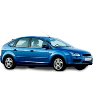 Ford Focus 2,5 Hb Krom Cam Çıtası 2009-2011 4 Parça Paslanmaz Çelik