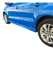Volkswagen Polo (2010 - 2017) Arası Aero Yan Marşpiyel Seti (Plastik)
