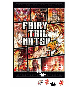 Fairy Tail Natsu Dragneel GTA Style Puzzle 240 Parça Yapboz