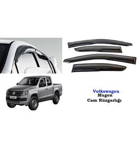 Volkswagen Amarok Mugen Cam Kenar Rüzgarlığı