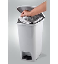 Slim Pedallı Çöp Kovası 15 Lt. Royaleks-M1052