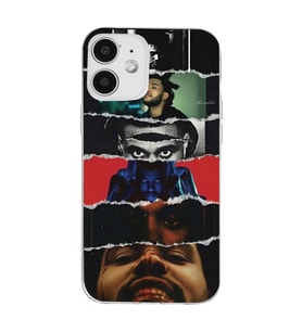 Iphone 12 Uyumlu The Weeknd Tasarımlı Şeffaf Telefon Kılıfı