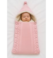Welsoft Astarlı Triko Kundak Pembe One Size