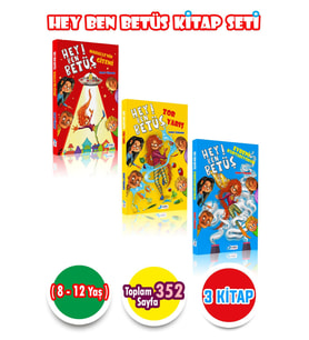 Hey Ben Betüş Serisi 3 Kitaplı Set - Demet Türkmen