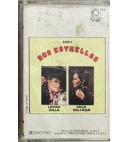(Plak Değildir KASET tir) Dos Estrellas Lucha Villa Lola Beltran Kaset
