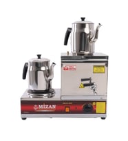 Mizan MC205 Tek Demlik Pleytli Çay Kazanı 10 LT + DEMLİK