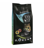 VanCat Tavuklu Balıklı Yetişkin Kedi Maması Renkli Taneli 15 kg