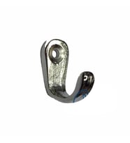 Tekli Anahtar, Bijuteri, Vitrin, Dekor Askısı - Nikel, 10X18X22 Mm