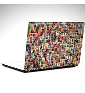 Ünlüler ve Liderler Laptop Sticker 15.4 inch (37X26CM)