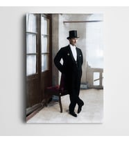 Atatürk Frank Kanvas Tablo